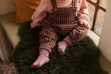 MP Kids Ida Rib Glimmer Strømper - Maroon