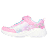 Skechers Girls Unicorn Dreams Sneakers - Pink Turquoise