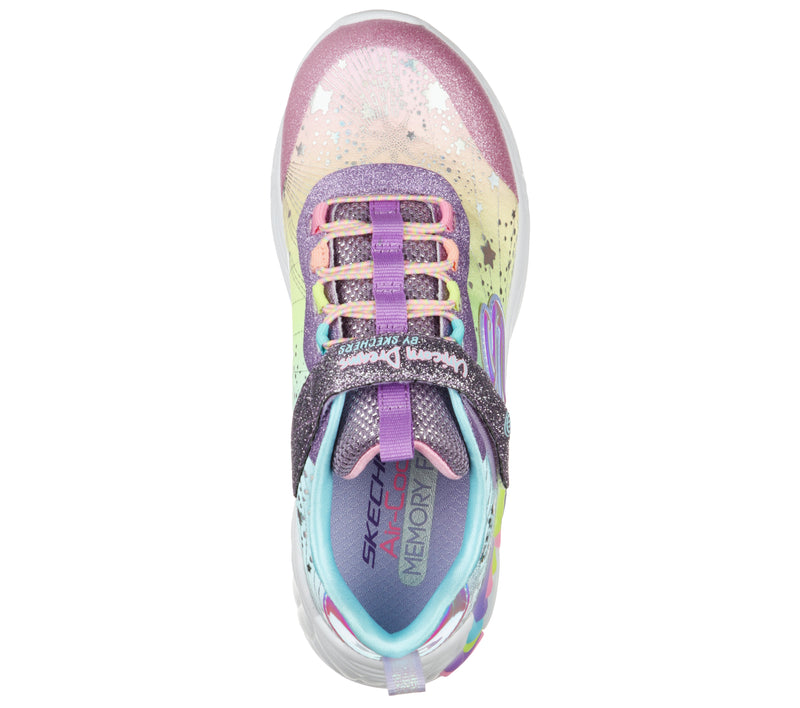 Skechers Girls Unicorn Dreams Sneakers - Purple Multi