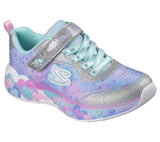 Skechers Eternal Heart Lights Sneakers - Silver