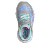 Skechers Eternal Heart Lights Sneakers - Silver