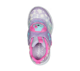 Skechers Girls Glimmer Kicks Sneakers - Lavender Hot Pink
