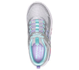 Skechers Rainbow Glitzy Sneakers - Silver