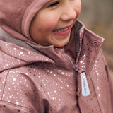 Mikk-Line Regntøj m. fleece - Foil Dot