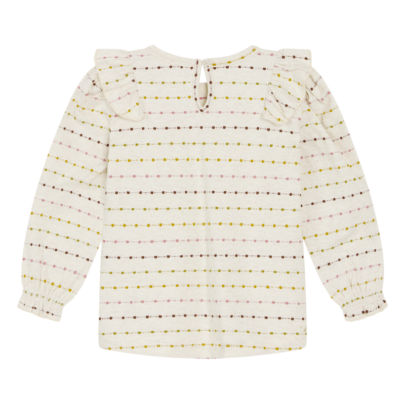 Hust & Claire Aliza Bluse - Wheat Melange