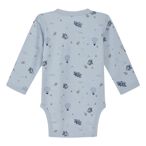 Hust & Claire Baloo Body, Uld/Bambus - Cloud Blue