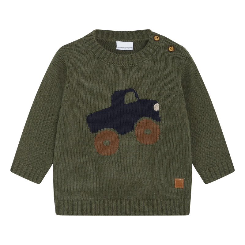 Hust & Claire Pilou Pullover - Ivy Melange