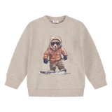 Hust & Claire Sejer Sweatshirt - Beige Melange