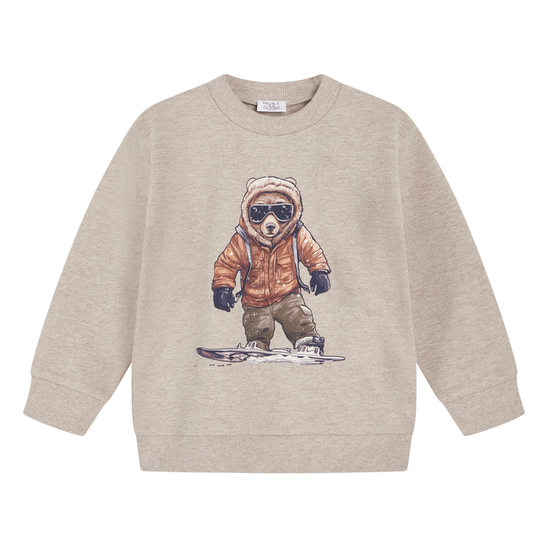 Hust & Claire Sejer Sweatshirt - Beige Melange