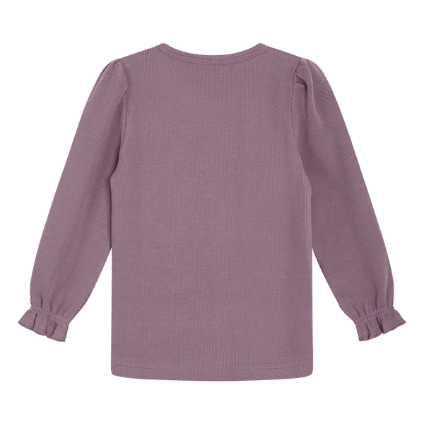 Hust & Claire Amma Bluse - Dark Plum