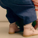 Angulus Begynder Sko m. kontrasthjerte - Rosebud