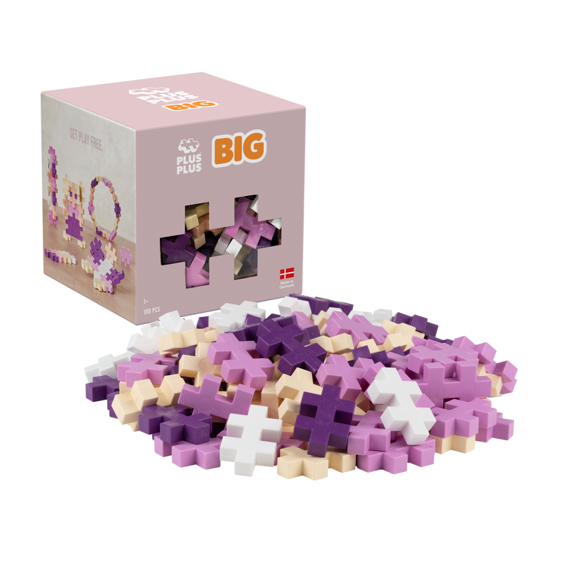 PLUS-PLUS BIG, 100 stk. - Bloom