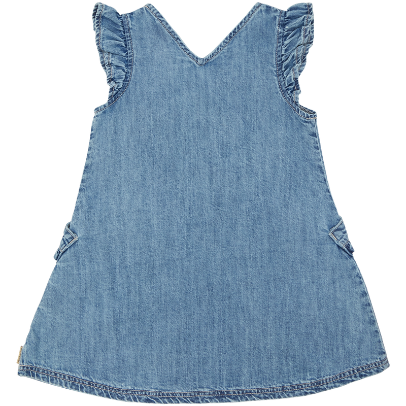 Hust & Claire Kaila Spencer Kjole - Washed Denim