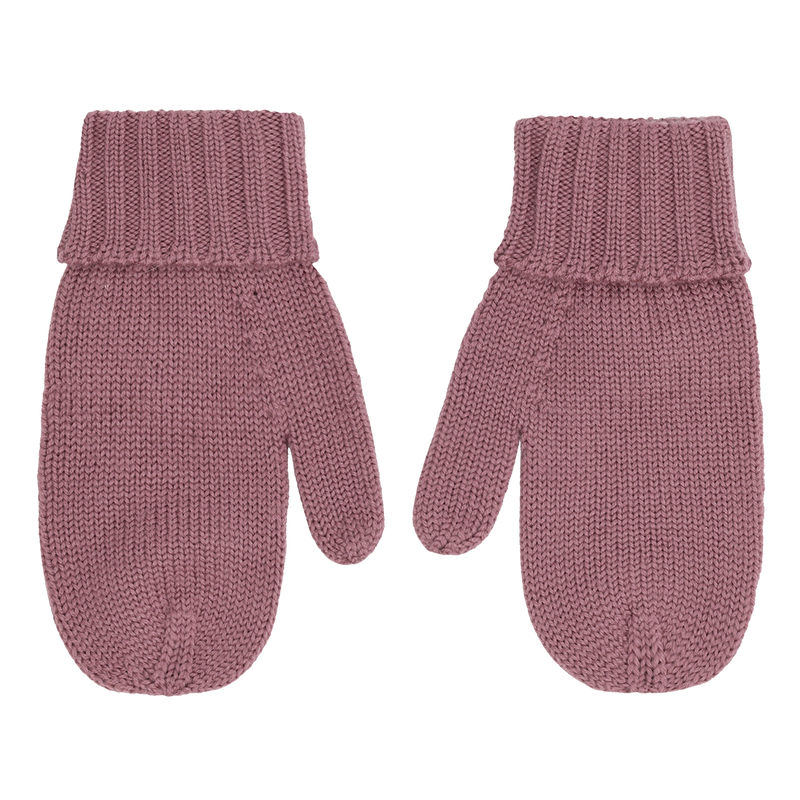 Hust & Claire Florine Uld Strik Vanter - Pale Mauve
