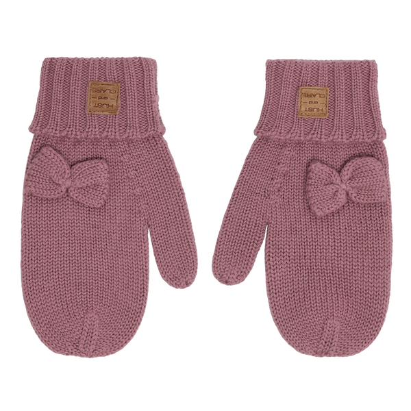 Hust & Claire Florine Uld Strik Vanter - Pale Mauve