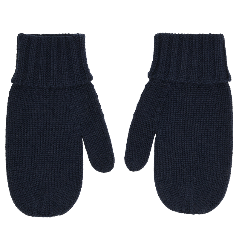 Hust & Claire Florine Uld Strik Vanter - More Navy