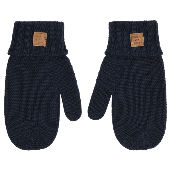 Hust & Claire Florine Uld Strik Vanter - More Navy