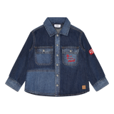 Hust & Claire Ravn Denim Skjorte - Dark Blue