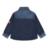 Hust & Claire Ravn Denim Skjorte - Dark Blue