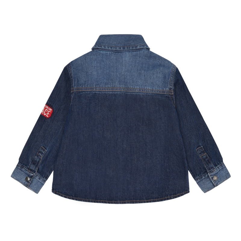 Hust & Claire Ravn Denim Skjorte - Dark Blue