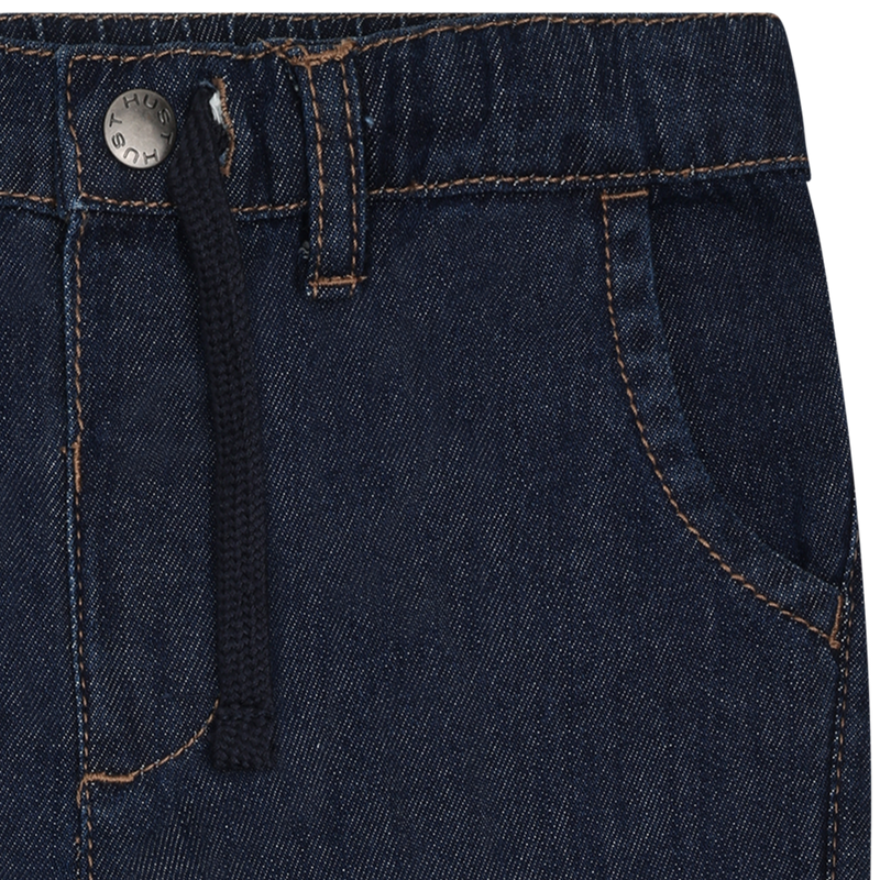 Hust & Claire James Contrast Jeans - Dark Denim