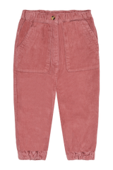 Hust & Claire Tammy Fløjls Bukser - Dry Rose