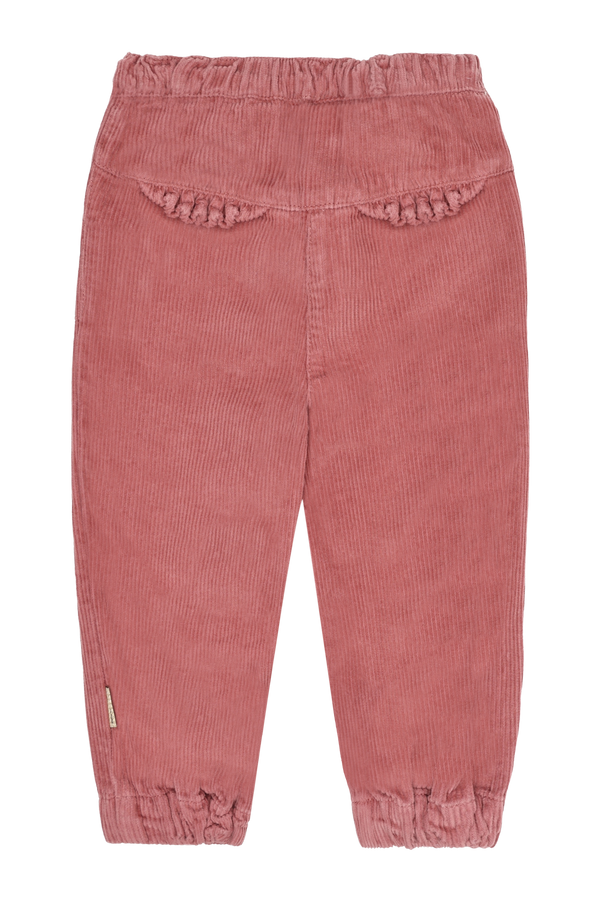 Hust & Claire Tammy Fløjls Bukser - Dry Rose