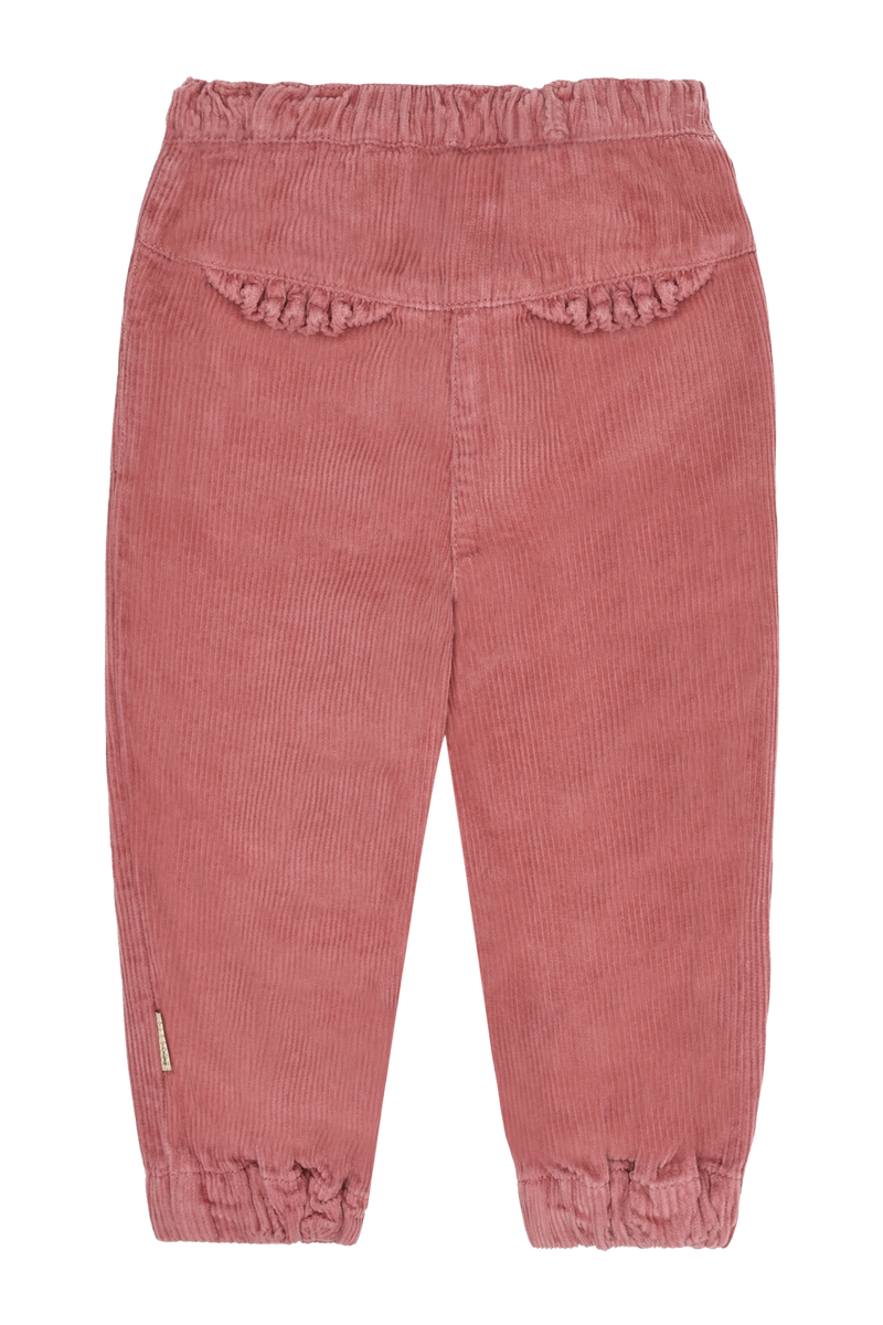 Hust & Claire Tammy Fløjls Bukser - Dry Rose