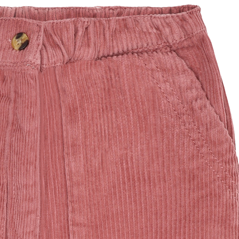 Hust & Claire Tammy Fløjls Bukser - Dry Rose