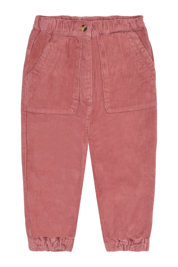 Hust & Claire Tammy Fløjls Bukser - Dry Rose