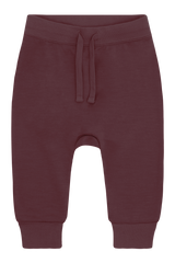Hust & Claire Gaby Bukser, Uld/Bambus - Plum Wine