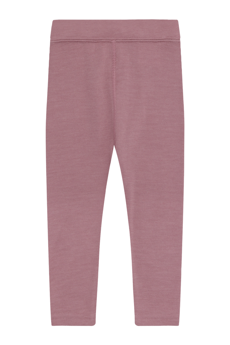 Hust & Claire Laki Leggings, Uld/Bambus - Pale Mauve