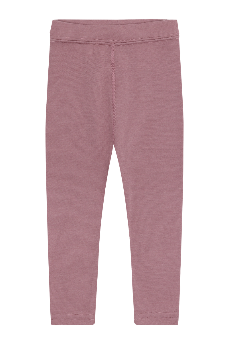 Hust & Claire Laki Leggings, Uld/Bambus - Pale Mauve