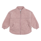 Hust & Claire Emi Zip Uld Jakke - Heather