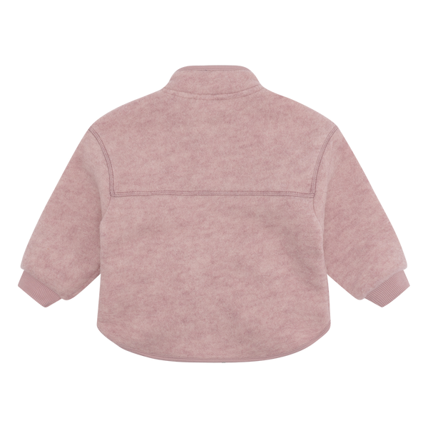Hust & Claire Emi Zip Uld Jakke - Heather