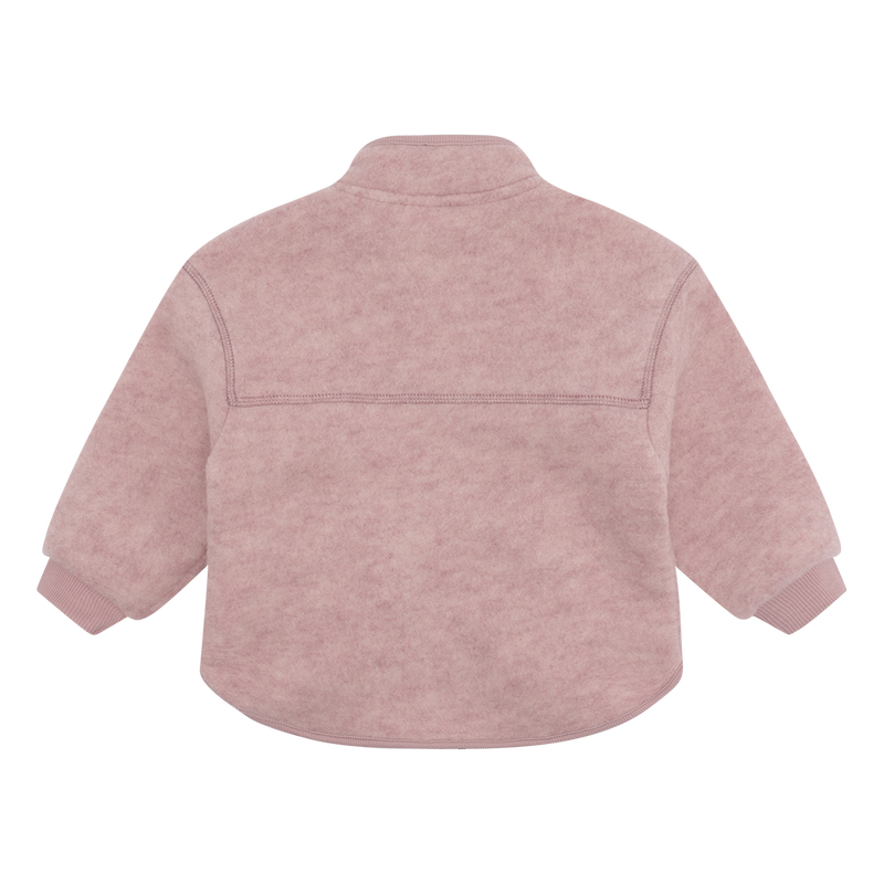 Hust & Claire Emi Zip Uld Jakke - Heather