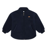 Hust & Claire Emi Zip Uld Jakke - More Navy
