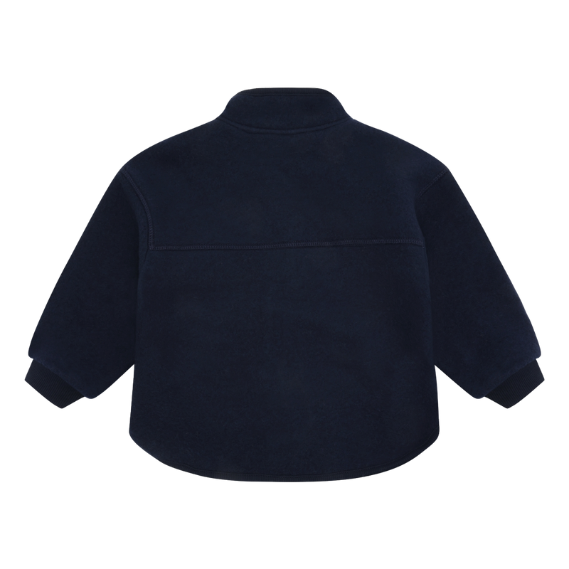 Hust & Claire Emi Zip Uld Jakke - More Navy
