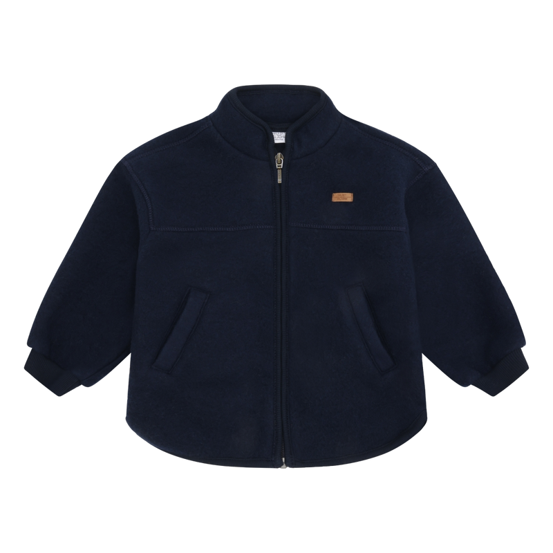 Hust & Claire Emi Zip Uld Jakke - More Navy