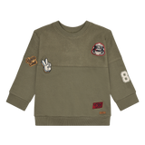 Hust & Claire Sejer Cross Terry Bluse - Turtle