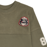 Hust & Claire Sejer Cross Terry Bluse - Turtle