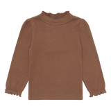 Hust & Claire Amma Bluse - Coca Mocha
