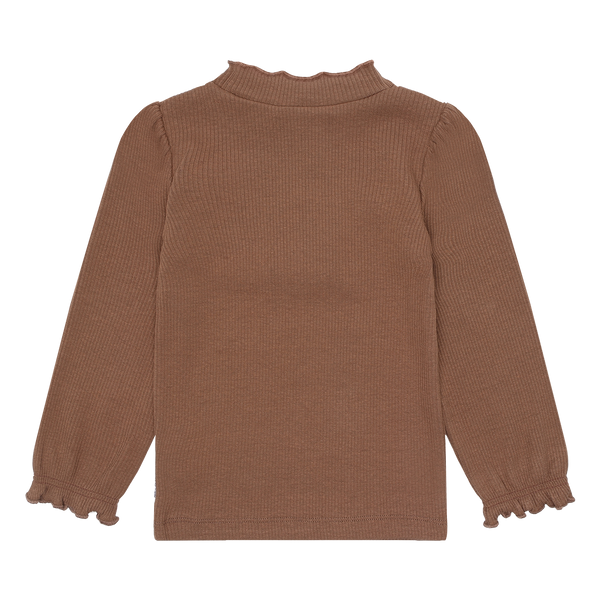 Hust & Claire Amma Bluse - Coca Mocha