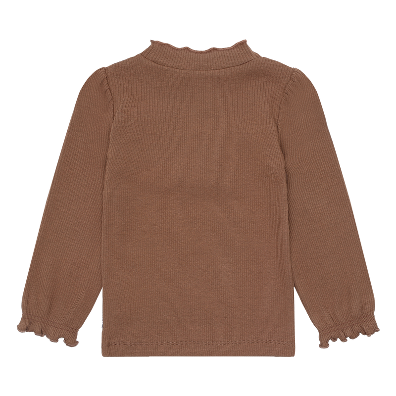 Hust & Claire Amma Bluse - Coca Mocha