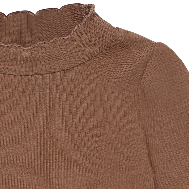 Hust & Claire Amma Bluse - Coca Mocha