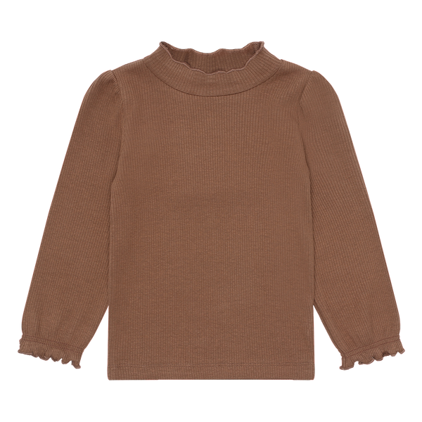 Hust & Claire Amma Bluse - Coca Mocha