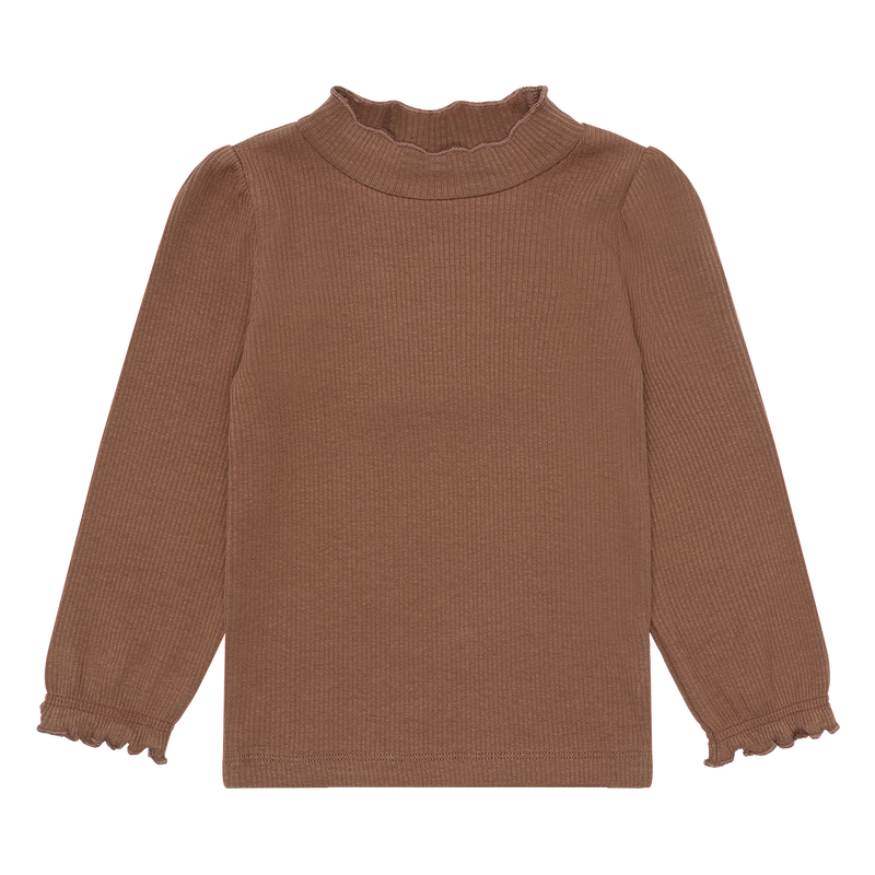 Hust & Claire Amma Bluse - Coca Mocha