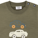 Hust & Claire Sofus Loop Cars Bluse - Turtle
