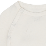 Hust & Claire Bing Pointelle Star Wrap Body - Sugar