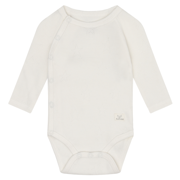 Hust & Claire Bing Pointelle Star Wrap Body - Sugar